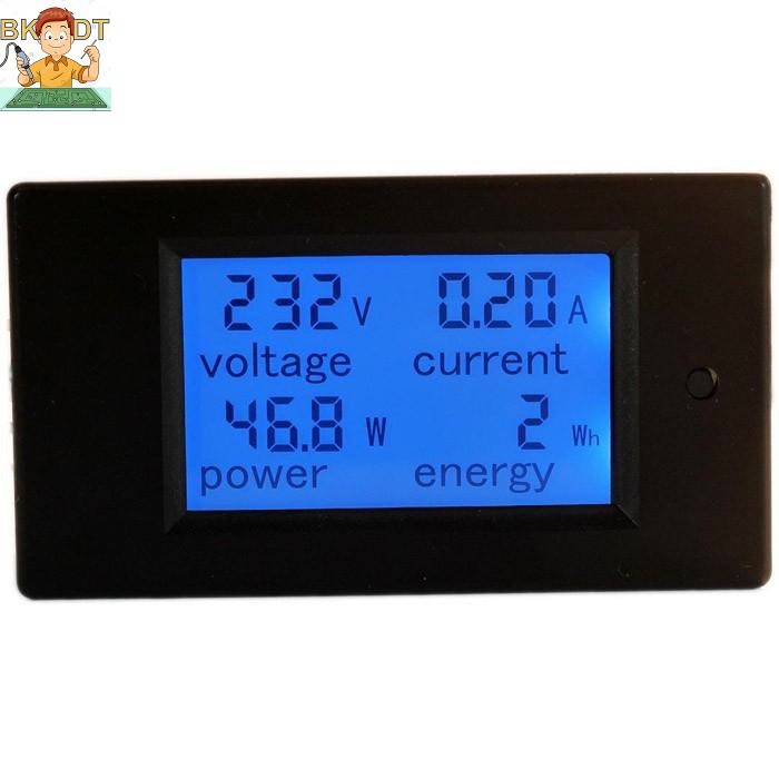 Đồng hồ đo điện AC PZEM-021 20A 260V 4 thông số