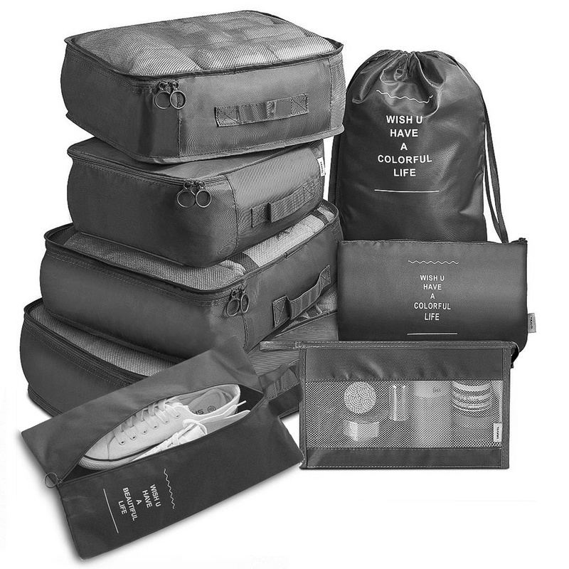 Set 7 Túi Đựng Đồ Đa Năng Tiện Dụng Khi Đi Du Lịch
