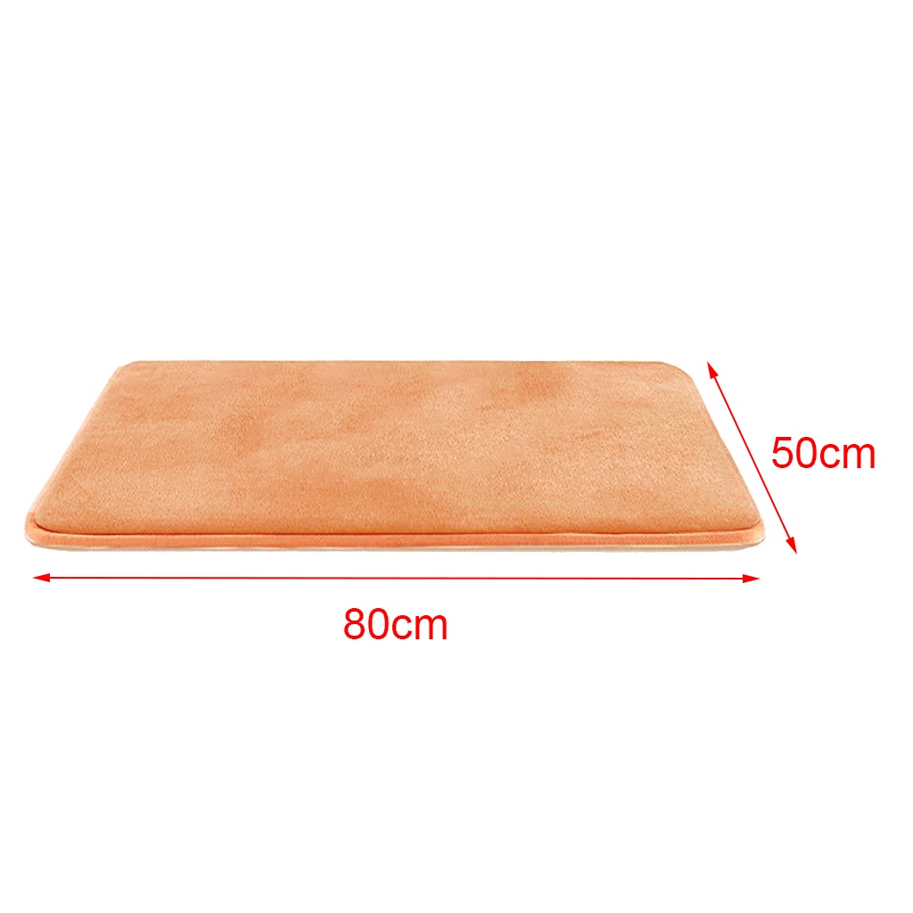 Thảm chùi chân chống trượt, thấm hút tốt, kích thước 40x60cm