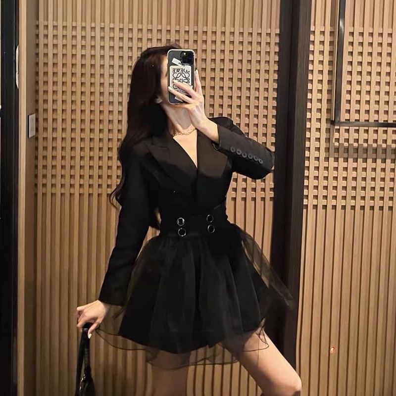 VÁY VEST VOAN BỒNG