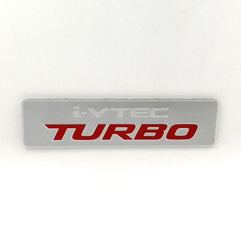 Miếng dán họa tiết chữ i-Vtec Turbo chất lượng cao cho xe honda
