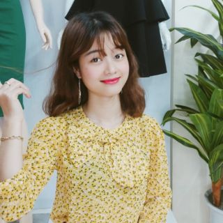 Sơ mi hoa nhí công sở A400.125