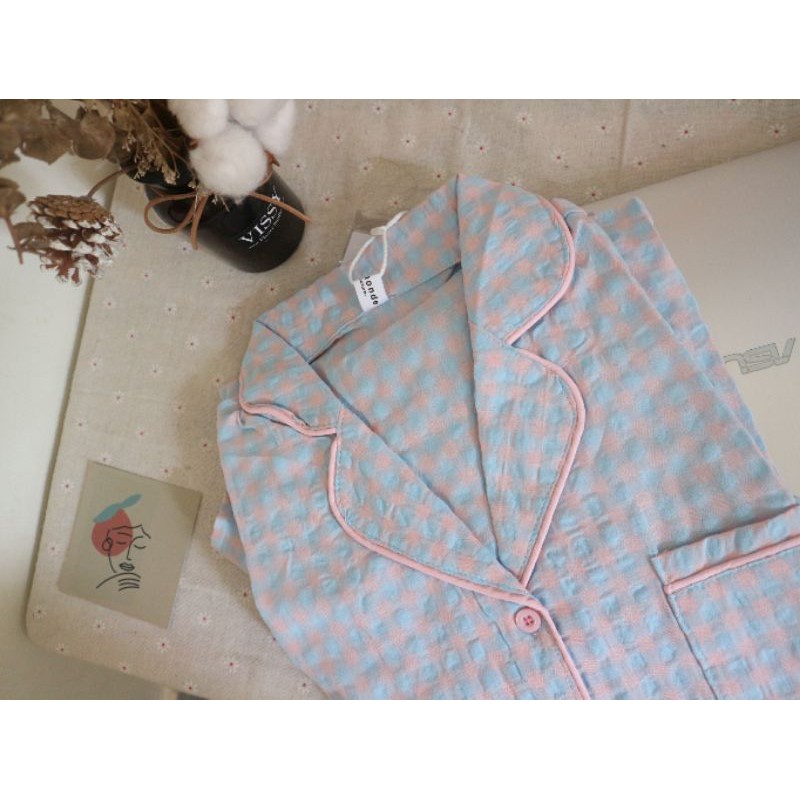 Bộ ngủ / mặc nhà pijama dài ulzzang order
