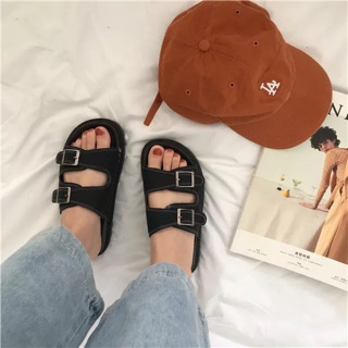 Dép 2 quai ulzzang (có quai hậu)