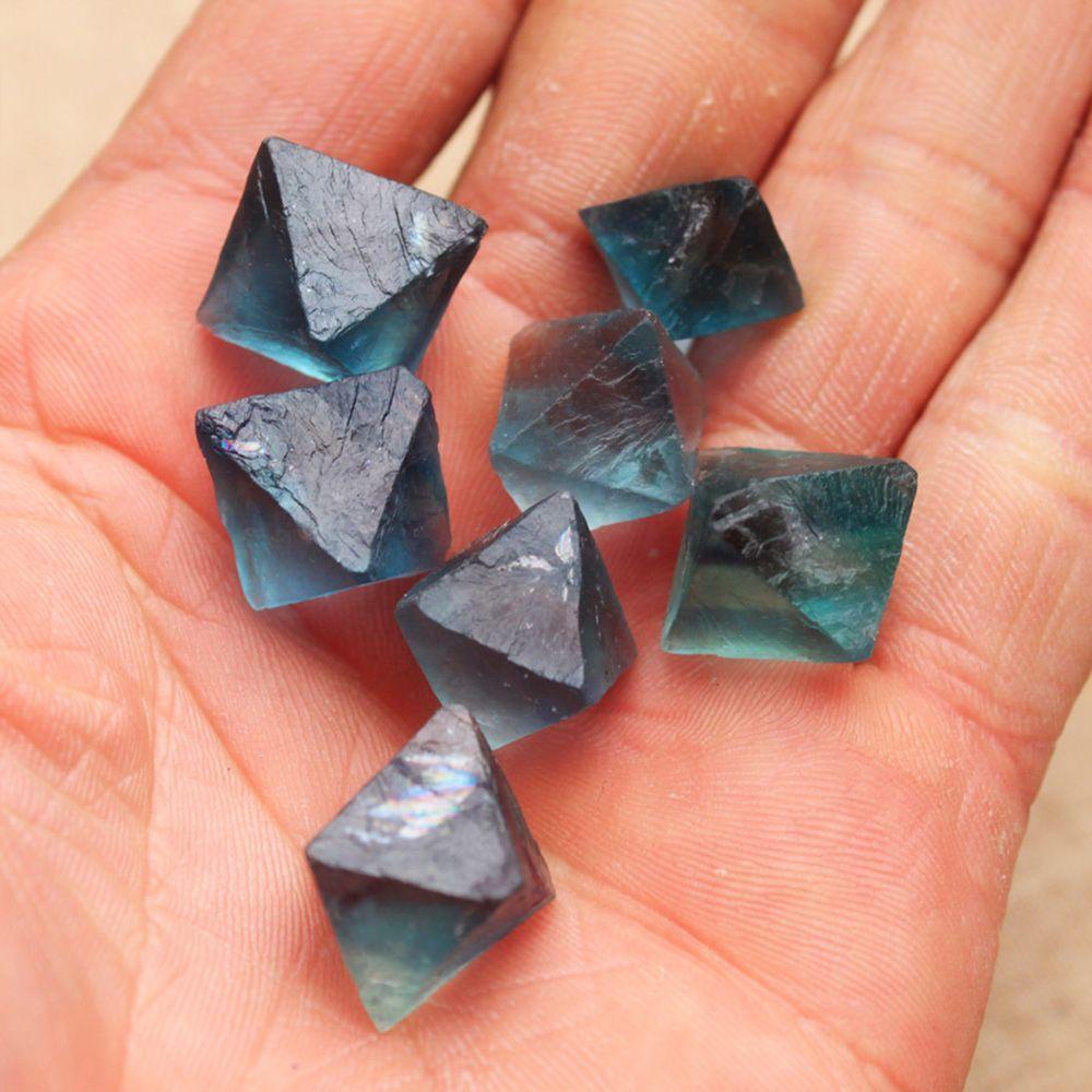 LLOYD Đá Fluorite Xanh Lam Tự Nhiên Dạng Thô Dùng Làm Trang Sức