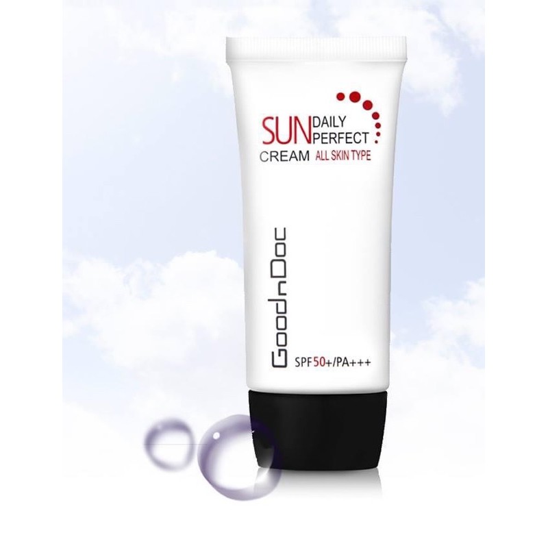 ✅Kem chống nắng GoodnDoc Daily Perfect Suncream SPF 50 + PA+++ 50ml