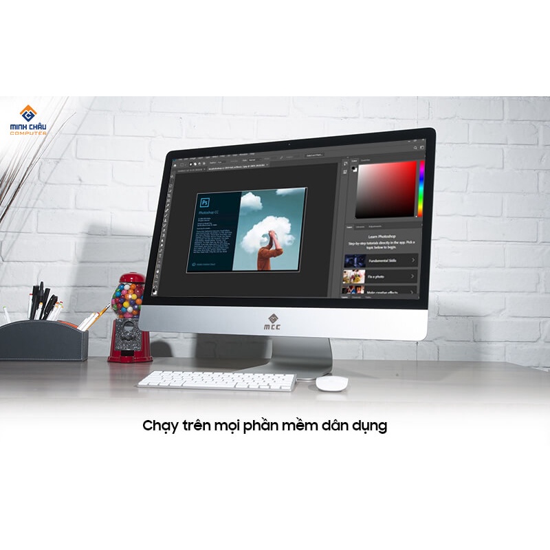 Máy tính All in ONE MCC 4782P2 CPU i7 4770/ Ram8G/ SSD240G/ Wifi/ Webcam/ 22inch - BH chính hãng 24 tháng