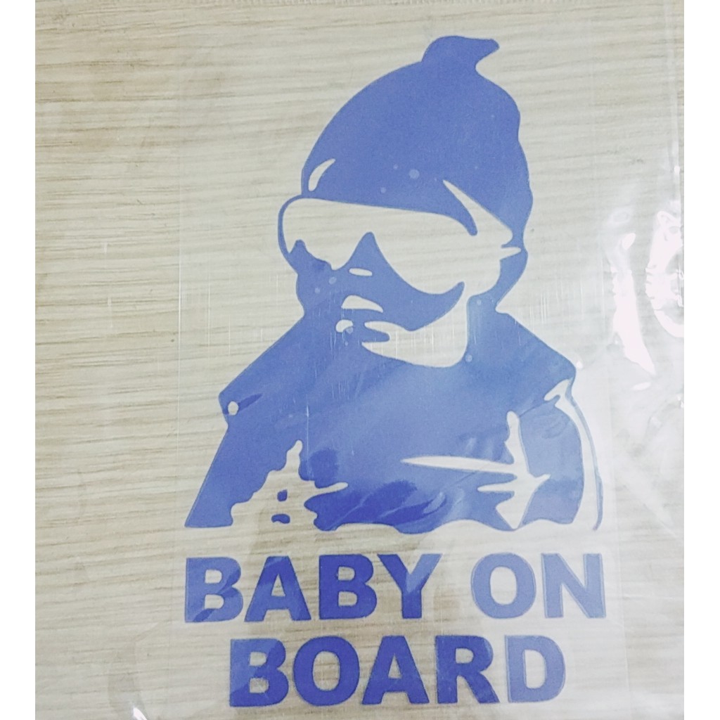 Tem trang trí decal BABY ON BOARD - decal trang trí ô tô, xe hơi | BigBuy360 - bigbuy360.vn