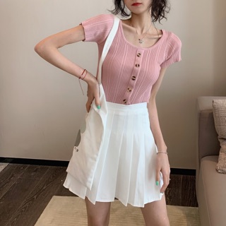 ORDER Áo phông len tăm có cúc