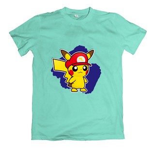 Áo thun in hình pikachu đẹp
