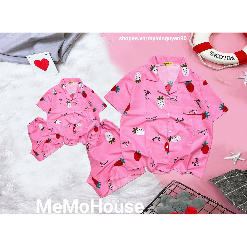 Đồ Bộ Pijama Set Mẹ và Bé