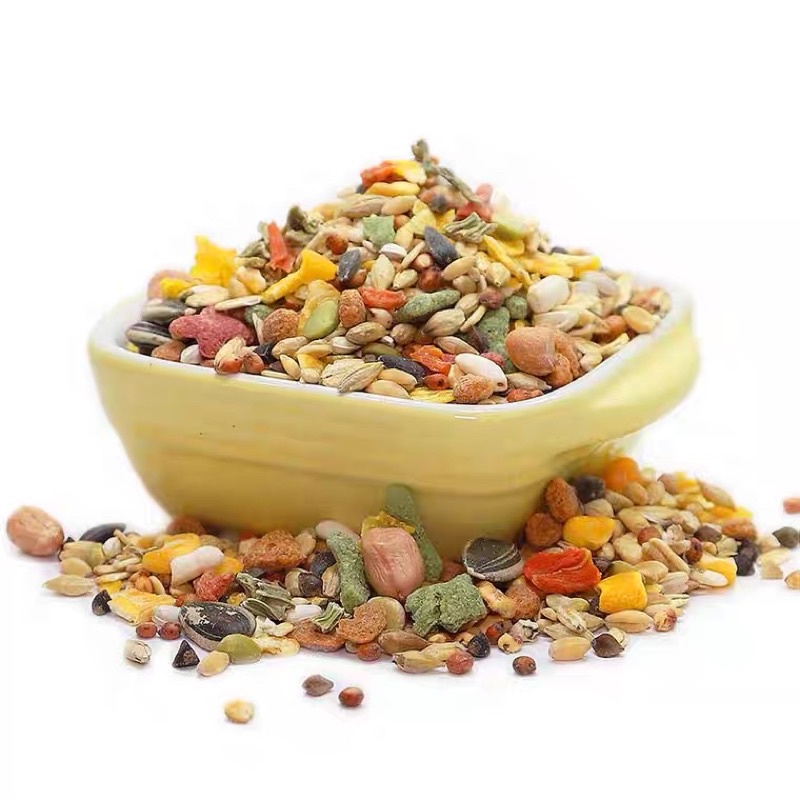 Thức ăn crispy 500gr và 1kg cho hamster (hạt giòn và nhiều hướng dương)