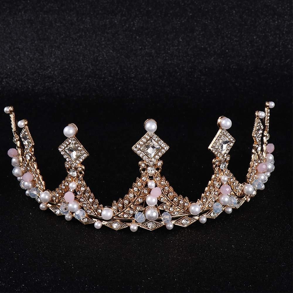 DANILO Vương Miện Cô Dâu Đính Đá Sang Trọng