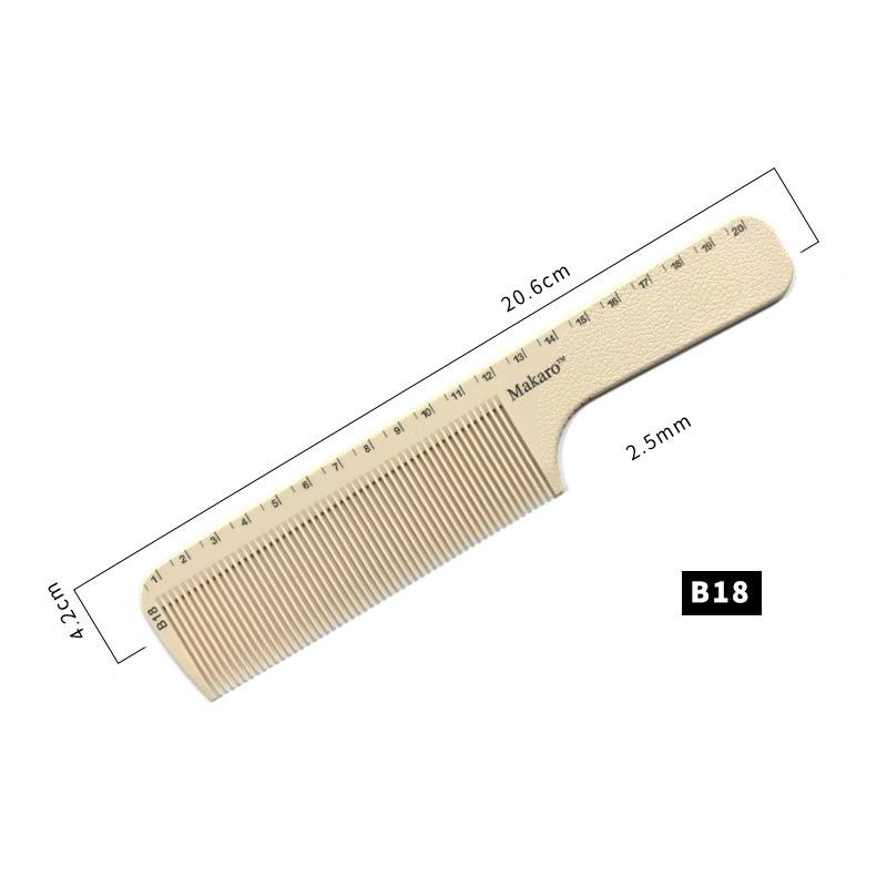 Lược Cắt Tóc Nam Makaro Cứng - Chính Hãng