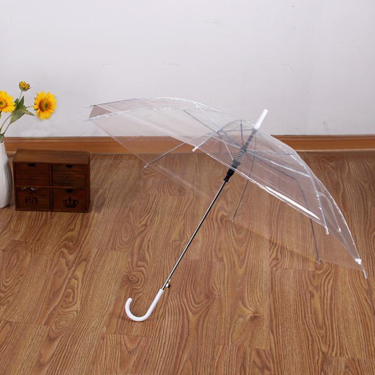 Ô trong suốt gấp gọn che mưa thời trang tiện lợi, Dù trong suốt cao cấp chắn chắn độ bền cao