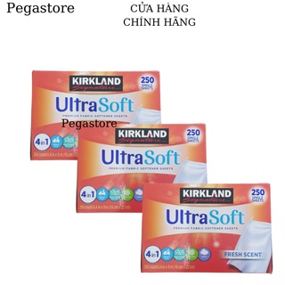 Giấy thơm quần áo KIRKLAND Fabric Softener (giấy nến thơm 250 Tờ) - giấy sấy quần áo