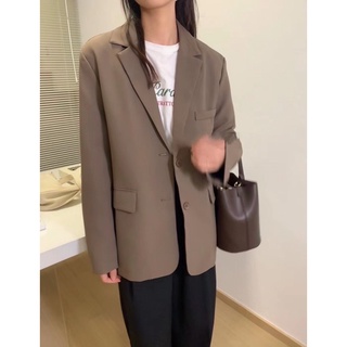 Áo blazer dáng suông basic 21811 CHERRYCOCO