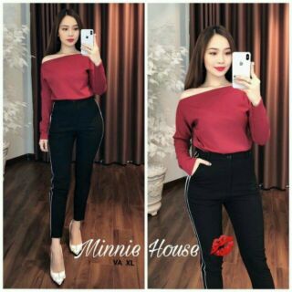 Áo lệch vai mẫu đẹp