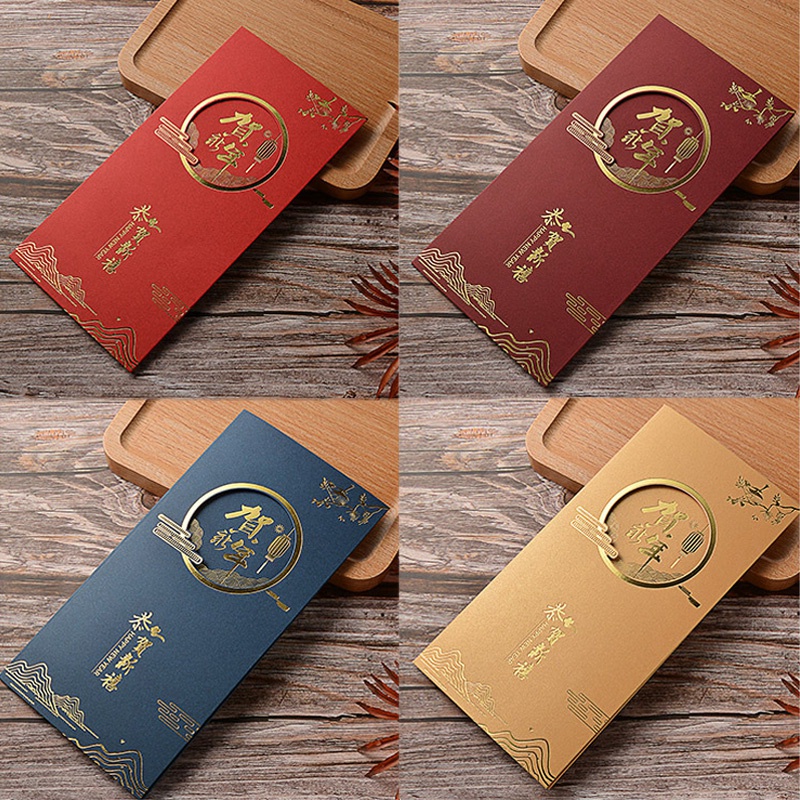 Thiệp Chúc Mừng Năm Mới 2023 Phong Cách Trung Hoa Thẻ