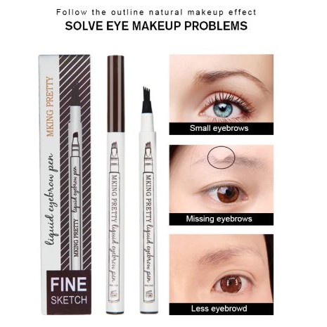 (hàng Mới Về) Bút Kẻ Lông Mày Dạng Lỏng Mkp10000 - Mking Prettyfine | BigBuy360 - bigbuy360.vn