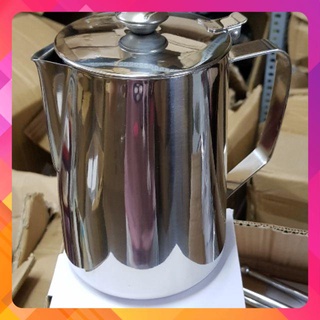 Ca đánh sữa inox 304 có nắp 2 lít.