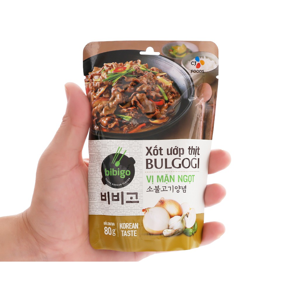 Sốt ướp thịt BulGoGi Hàn Quốc vị mặn ngọt 80g