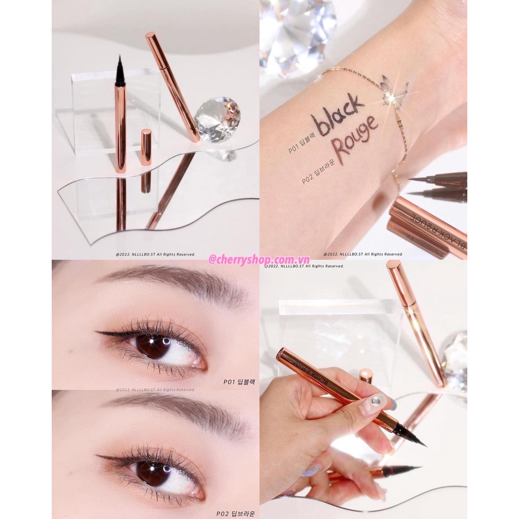 Kẻ mắt dạ Black Rouge Power Proof Pen Liner