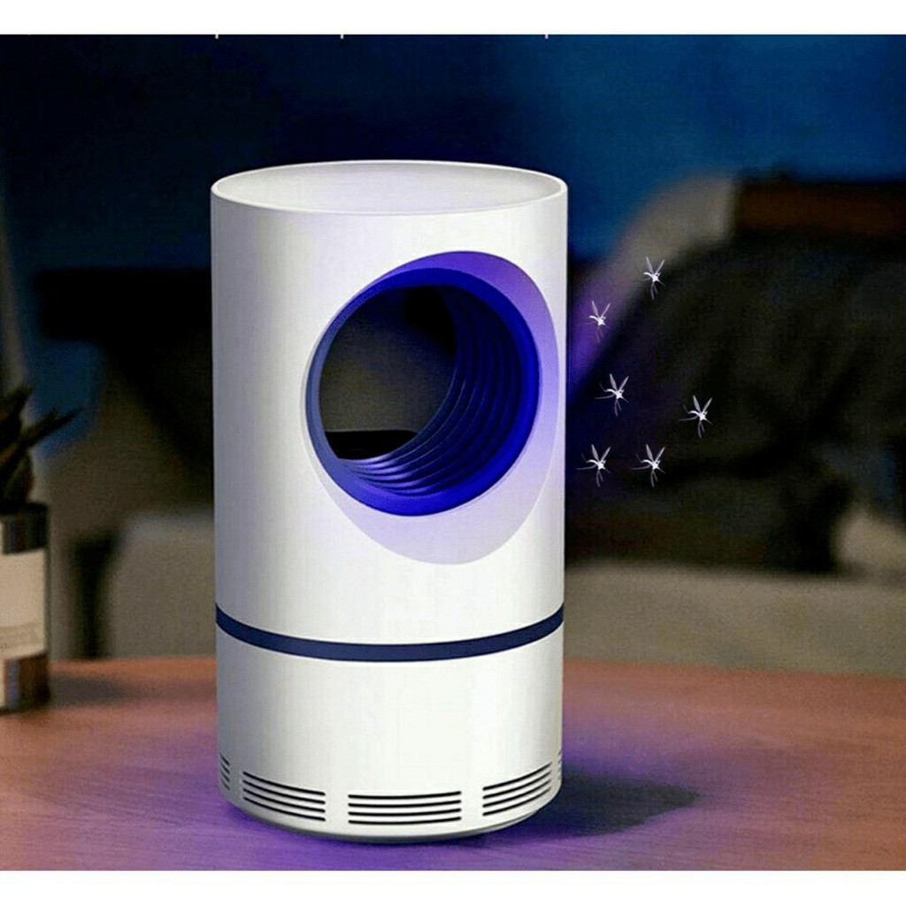 [ Sẵn Hàng ] Đèn bắt muỗi sử dụng đèn LED và đầu cắm USB không gây tiếng ồn khi ngủ