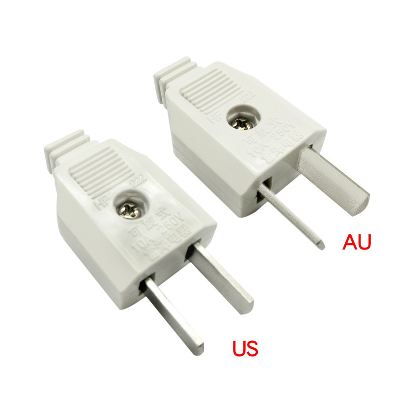 Phích cắm chân dẹt xoay chuyển đổi chân thành US hoặc AU chuẩn Nhật, Mỹ, Úc, EU