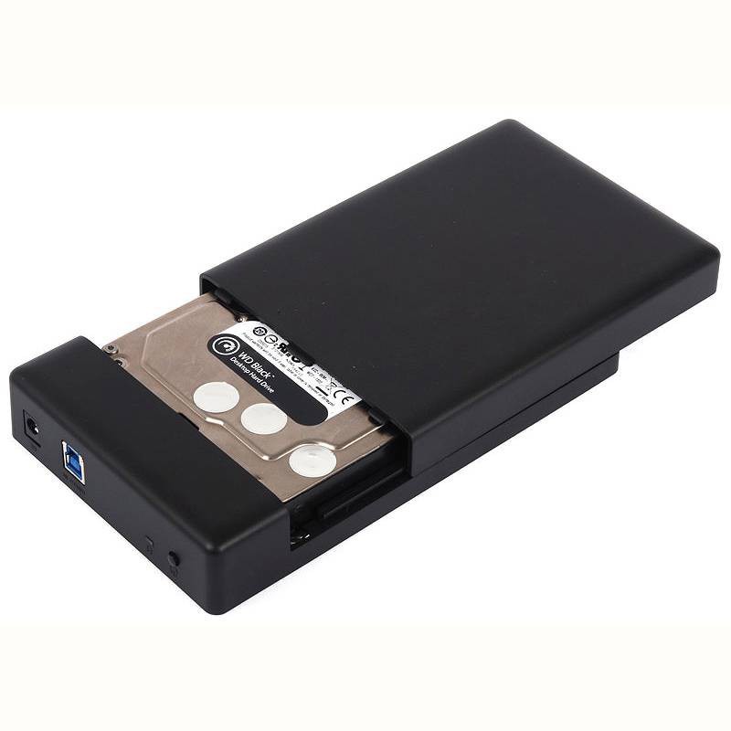 [RẺ VÔ ĐỊCH] Hộp đựng ổ cứng 3.5 inch HDD Box Orico 3588US3 USB 3.0 (màu đen) kèm adapter 95