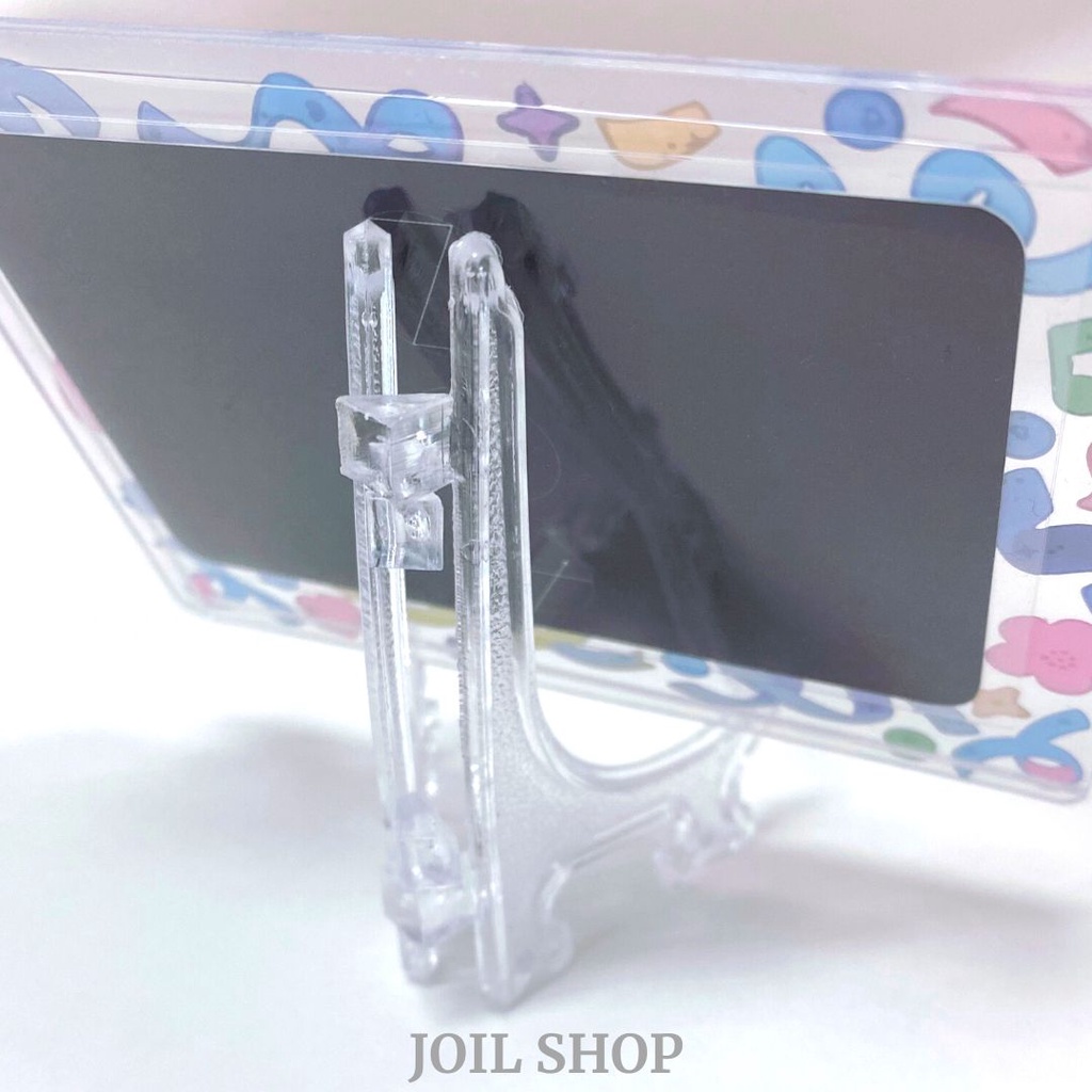 Giá đỡ trưng bày toploader tranh ảnh chất liệu acrylic trong suốt