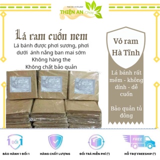 Vỏ ram Hà Tĩnh - Lá bánh ram cuốn nem