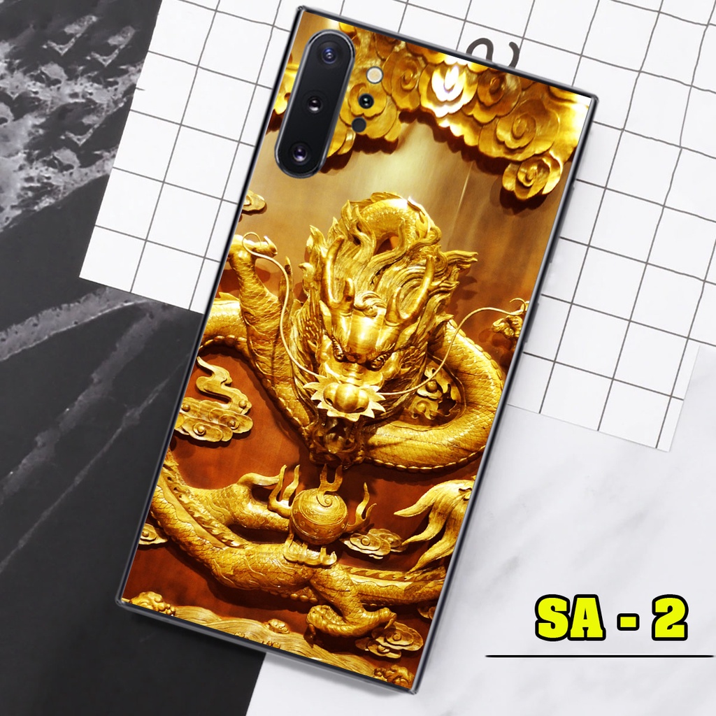 Ốp lưng kính in 3D dành cho điện thoại Samsung Note 10 - Note 10 Plus - Note 10+ in hình 12 con giáp tài lộc