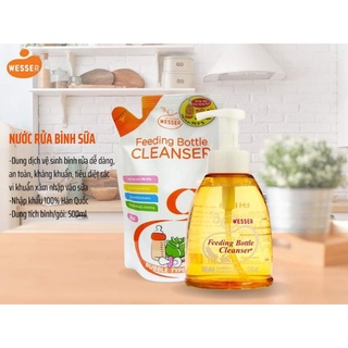 Nước rửa bình sữa Wesser
