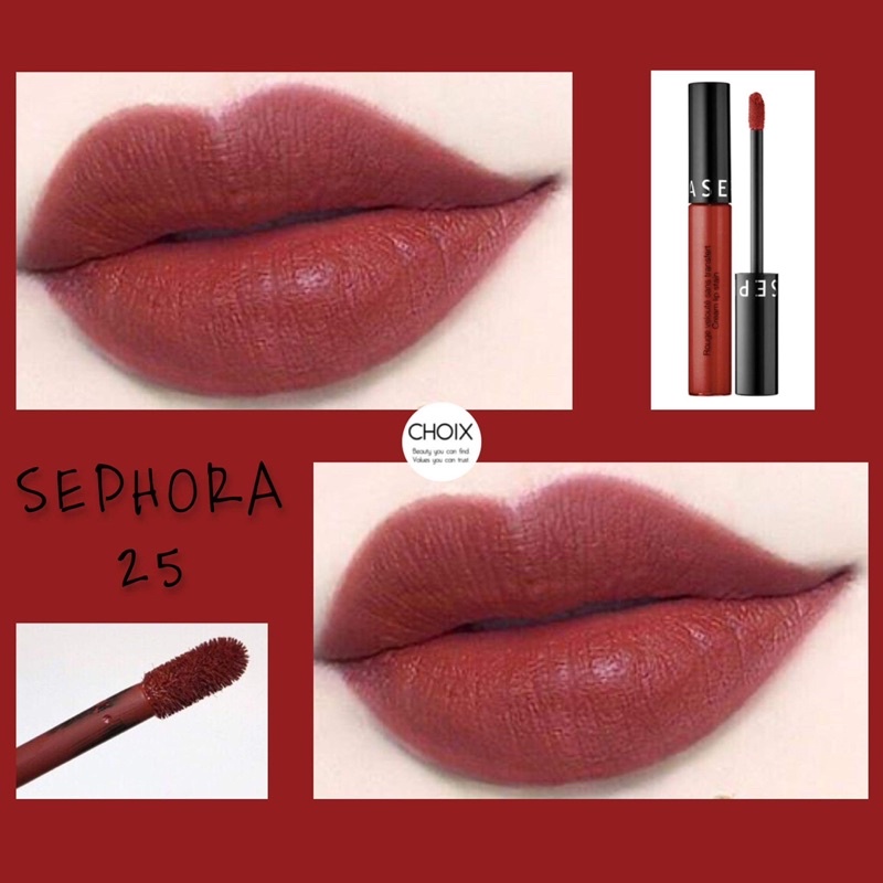 Son Sephora màu 25 Coral Sunset