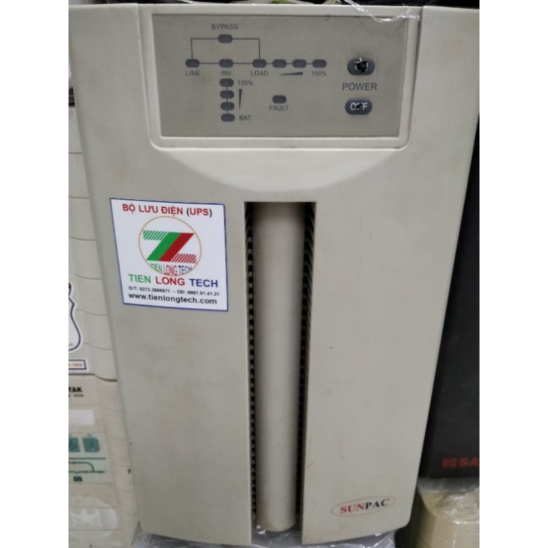 BỘ LƯU ĐIỆN UPS 96V BÌNH NGOÀI SUNPAC  KR3000L 3KVA-2100W