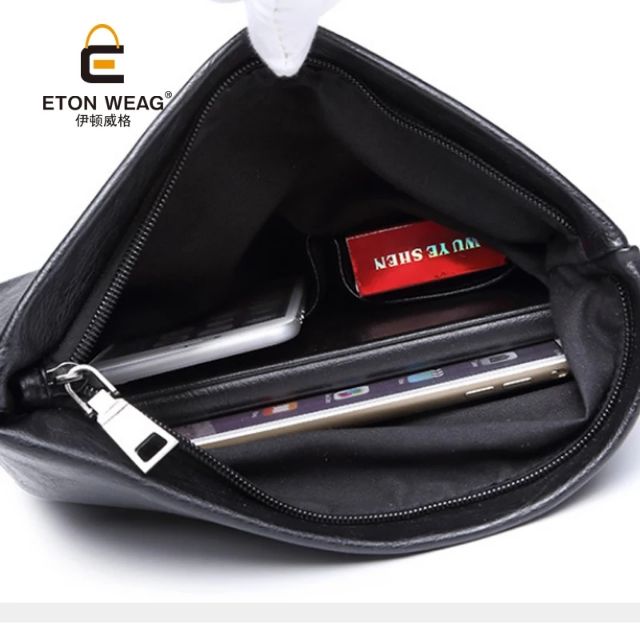 TÚI CLUTCH CẦM TAY NAM NỮ DA UNISEX
