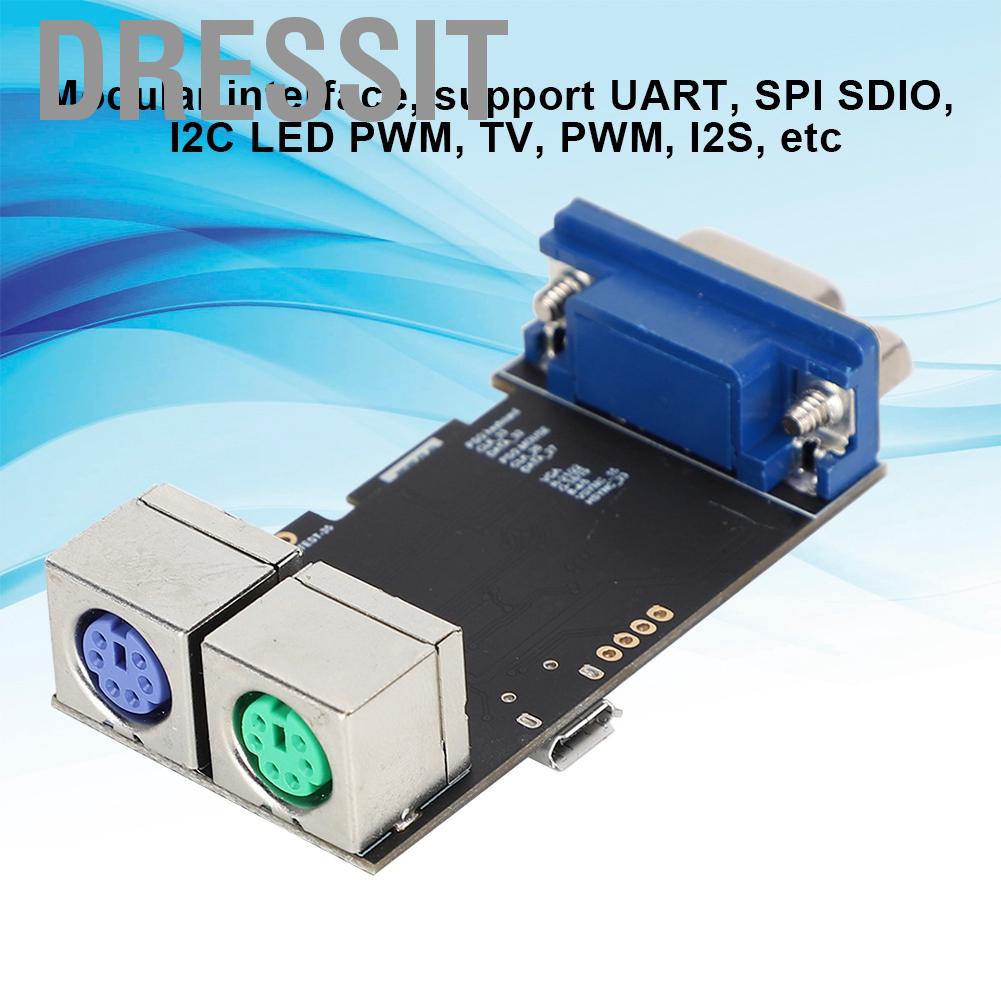 Mô-Đun Điều Khiển Chuột Và Bàn Phím Bluetooth Hiệu Dressit Vga32 Ps / 2 Cho Chuột Và Bàn Phím Micro32 Chipset