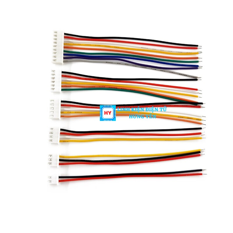 Dây Bus XH2.54 loại tốt 20cm 2P,3P,4P,5P