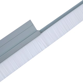 Thanh Ron Seal Boy ngăn côn trùng và hơi lạnh che chân cửa đa năng SỢI CHỔI TRẮNG ĐẾ XÁM DTADSSC20T