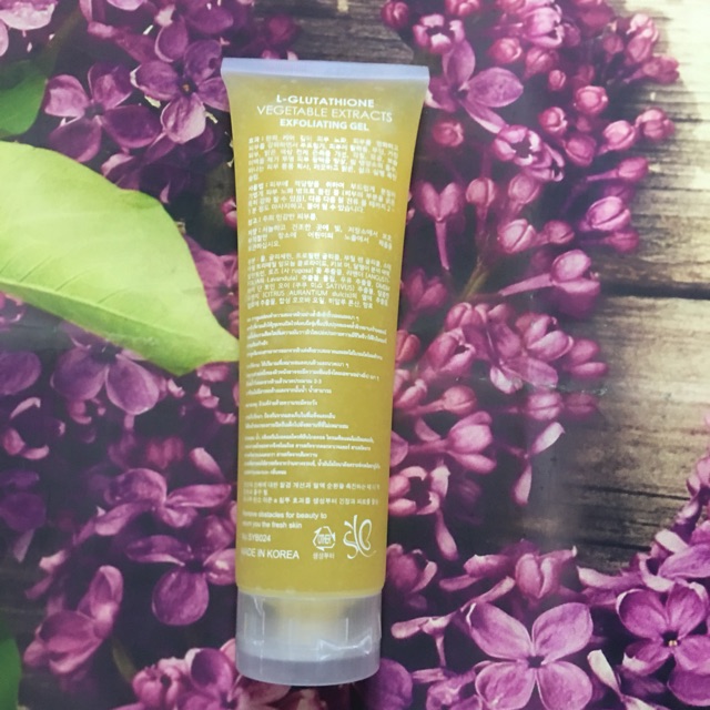 GEL TẨY TẾ BÀO CHẾT SPA EXFOLIATING L GLUTATHIONE 350ml MÙI CHANH