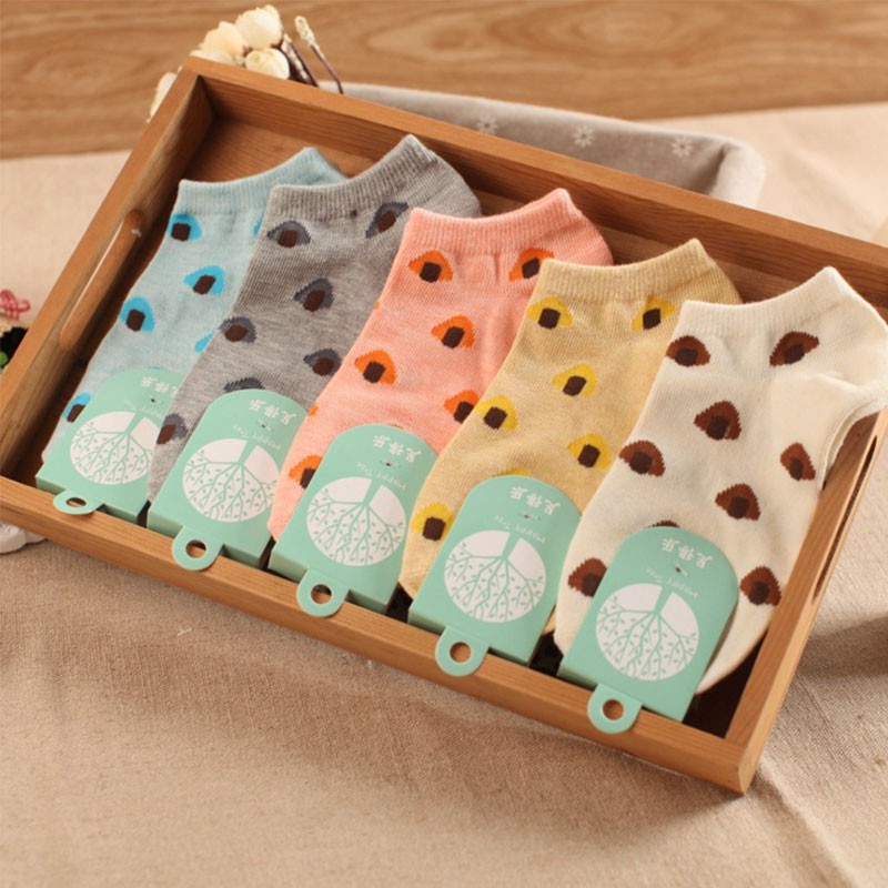 [HÀNG CÓ SẴN] Vớ nữ cổ ngắn xuân hè kiểu dáng mới tất nhiều màu sắc V2