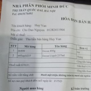 Sữa Ensure Original 237ml.