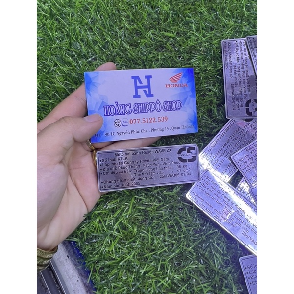 Tem thông số gấp wave Zx