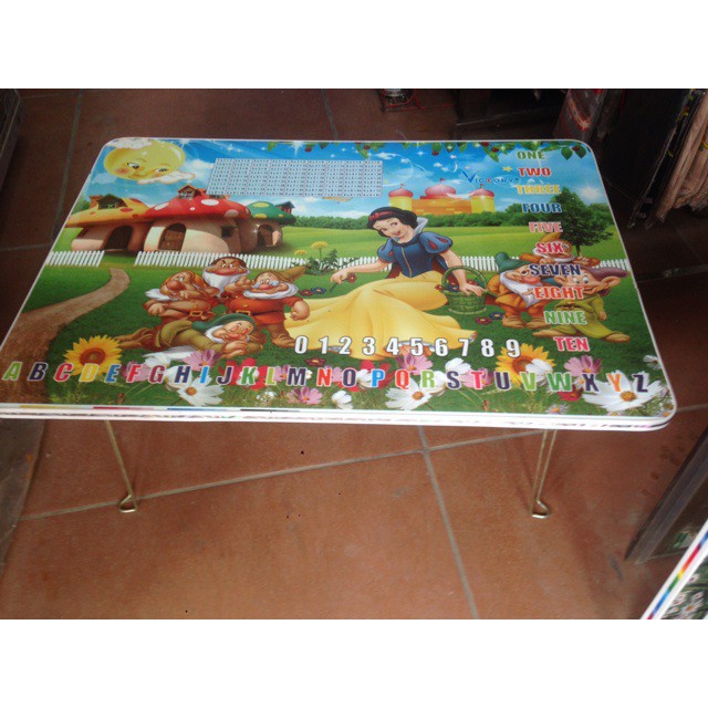 Bàn gấp chân sắt  - khách sỉ ib