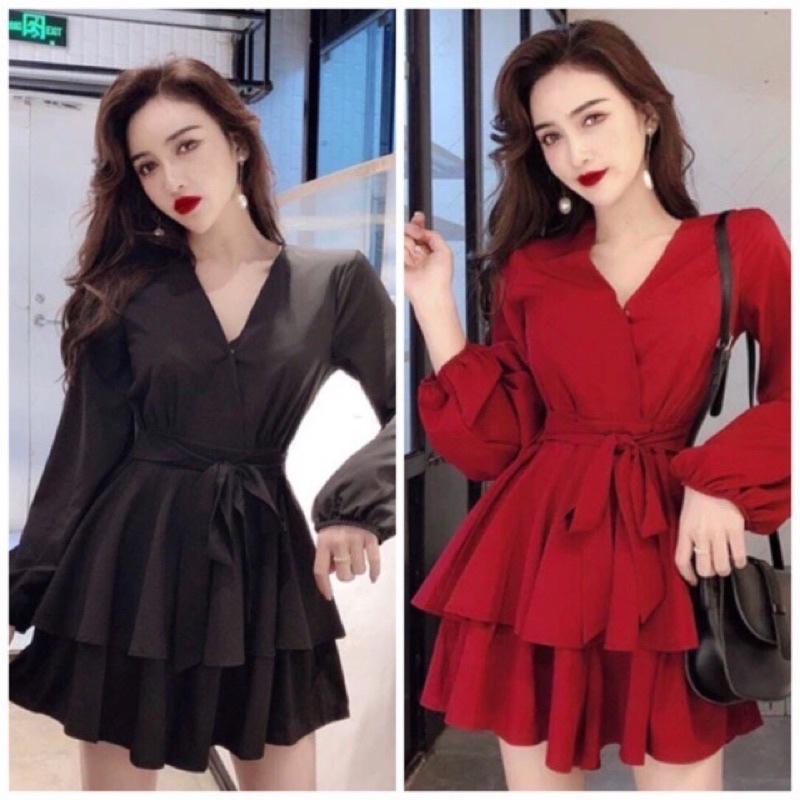 ĐẦM GIẢ VÁY 2 TẦNG BIGSIZE 60-90kg