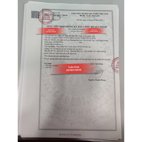 Viên uống OPTICYSTIN giúp đẹp da,chống lão hoá .