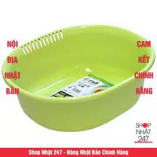 [Hỏa Tốc HN] Chậu nhựa 5.3L màu xanh NỘI ĐỊA NHẬT BẢN