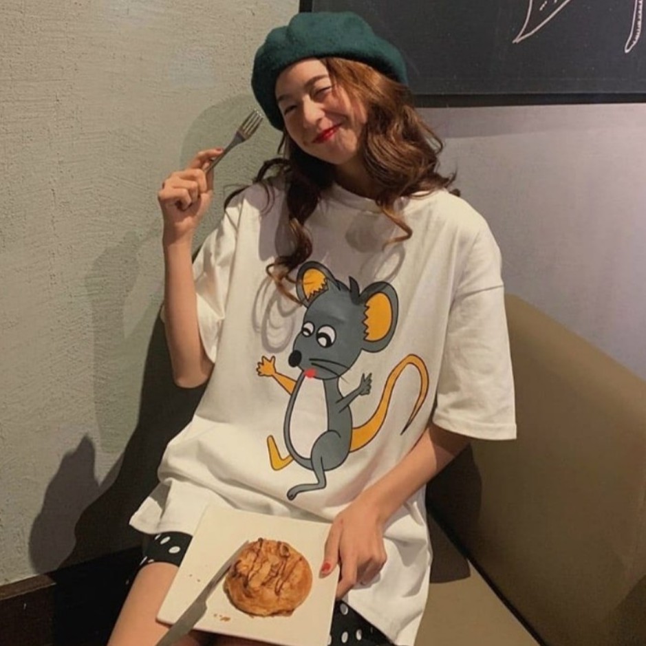 Áo tay lỡ form rộng_ Freesize 70kg | BigBuy360 - bigbuy360.vn