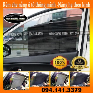 Rèm che nắng ô tô thông minh - Nâng hạ theo kính